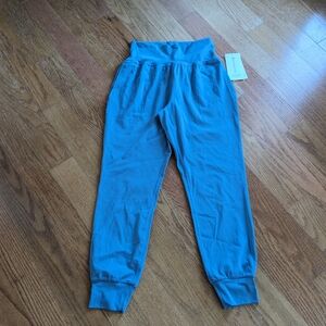 Athleta Salutation Joggers sz S Coastal Blue